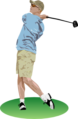 Download free golf sport person icon